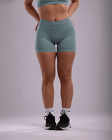 Infinity Seamless™ Shorts Ascend Athletic Teal Small 