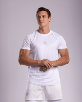 HyperMesh™ Active Tee | White Ascend Athletic 