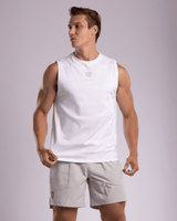 HyperMesh™ Fitted Tank | White Ascend Athletic 